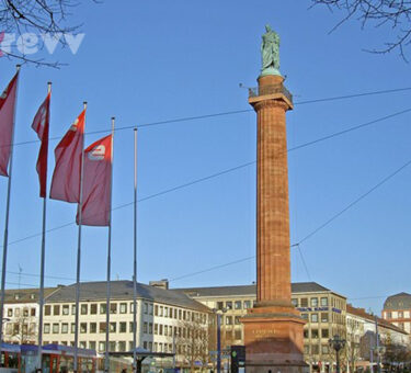 Brandwache in Darmstadt