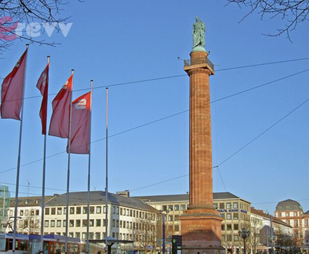 Brandwache in Darmstadt