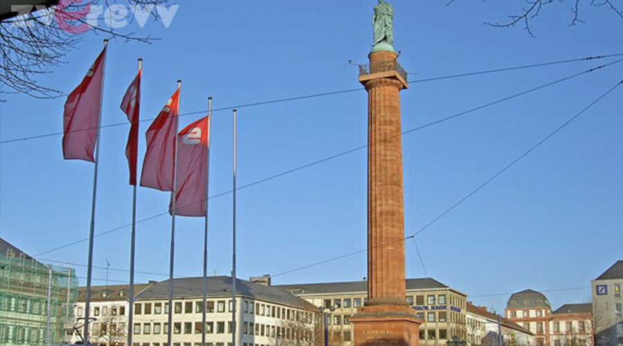 Brandwache in Darmstadt