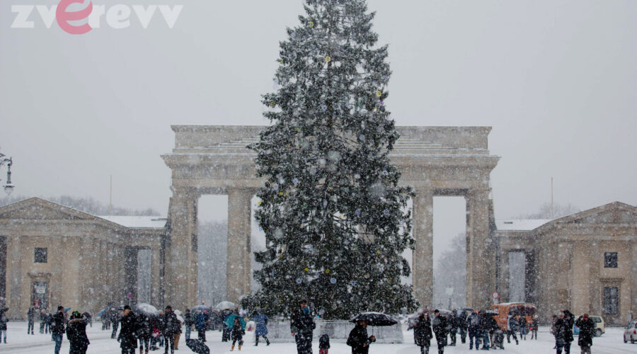 wintereinbruch mit viel schnee